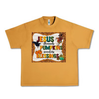 Peanut Butter jesus flannel's pumpkins blessings Urban Heavy Tee - TumblerDesignByShophia