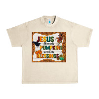 Sandshell jesus flannel's pumpkins blessings Urban Heavy Tee - TumblerDesignByShophia