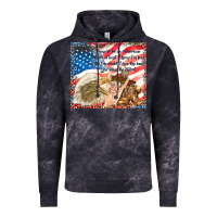 Cloud Black god bless the usa Vintage Hoodie - TumblerDesignByShophia