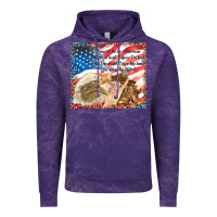Cloud Purple god bless the usa Vintage Hoodie - TumblerDesignByShophia
