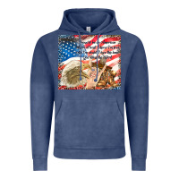 Vintage Denim god bless the usa Vintage Hoodie - TumblerDesignByShophia