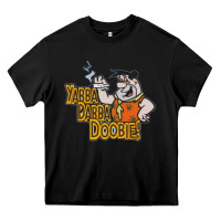 Black yabba dabba doobie! Heavy Core Tee - lanVoArt