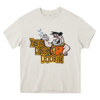 Cream yabba dabba doobie! Heavy Core Tee - lanVoArt