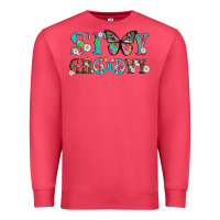 Cardinal stay groovy with butterfly peace sign and flowers Premium Sweatshirt - Artiststas