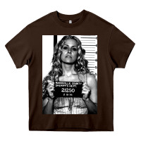 Chocolate Brown the devils rejects mugshot 21250   sheri moon Heavy Core Tee - lanVoArt