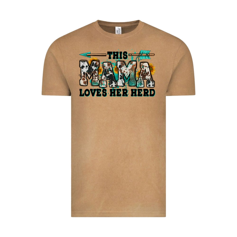 This Mama Loves Her Herd Goats Vintage Tee by Jasminsmagicworld | Teevron