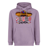 Lavender festive sombrero and nacho art Heavyweight Hoodie - CowhideDigitalArt