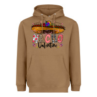 Toasted Coconut festive sombrero and nacho art Heavyweight Hoodie - CowhideDigitalArt