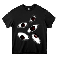 Black weirdcore staring Heavy Core Tee - lanVoArt