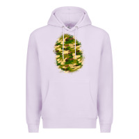 Lilac camouflage patch 4 Premium Hoodie - BundleAndBundleShop