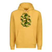 Mustard camouflage patch 4 Premium Hoodie - BundleAndBundleShop