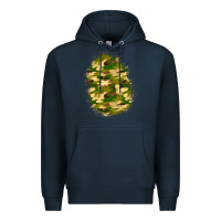 Navy camouflage patch 4 Premium Hoodie - BundleAndBundleShop