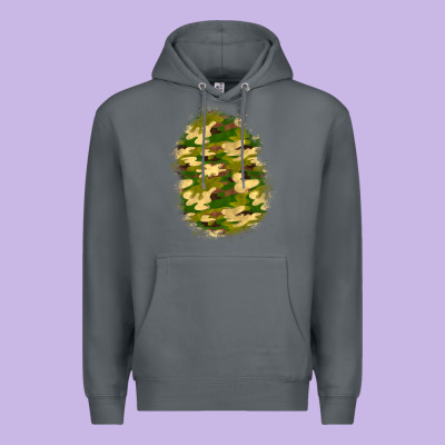 Camouflage Patch 4 Premium Hoodie Designed By Bundleandbundleshop