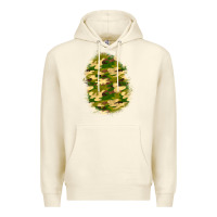 Sandshell camouflage patch 4 Premium Hoodie - BundleAndBundleShop