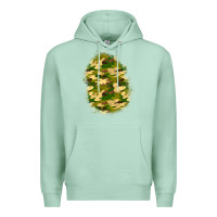 Seafoam camouflage patch 4 Premium Hoodie - BundleAndBundleShop