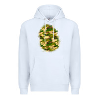 White camouflage patch 4 Premium Hoodie - BundleAndBundleShop