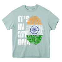 Arona IT'S IN MY DNA India Flag Indian Heavy Core Tee - lanVoArt