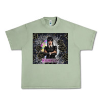 Oil Green gothic girl with black rose Urban Heavy Tee - TumblerDesignByShophia