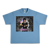 Pebble Blue gothic girl with black rose Urban Heavy Tee - TumblerDesignByShophia