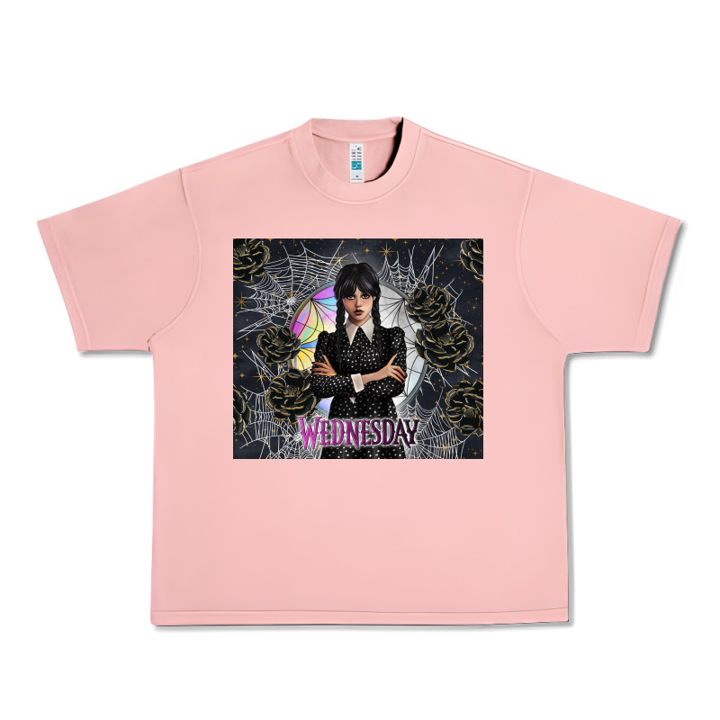 Gothic Girl With Black Rose Urban Heavy Tee by TumblerDesignByShophia | Teevron