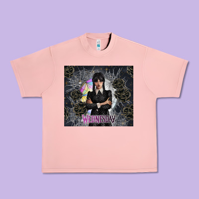 Gothic Girl With Black Rose Urban Heavy Tee Designed By Tumblerdesignbyshophia