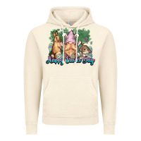 Vintage Artic Gnome bunny Happy Easter Day Vintage Hoodie - HowdyJamesFarm
