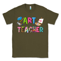 Army Green art teacher Classic Tee - NancyCooperArtShop