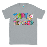 Heather Grey art teacher Classic Tee - NancyCooperArtShop