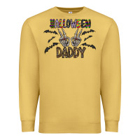 Antique Gold halloween daddy Premium Sweatshirt - CowhideDigitalArt