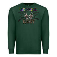 Sports Green halloween daddy Premium Sweatshirt - CowhideDigitalArt