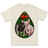 Bone christmas pig Premium Tee - LillyAllenDesigns