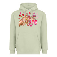 Matcha Not Today Cupid Heavyweight Hoodie - CowhideDigitalArt