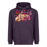 Plum Not Today Cupid Heavyweight Hoodie - CowhideDigitalArt