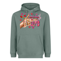 Sage Not Today Cupid Heavyweight Hoodie - CowhideDigitalArt