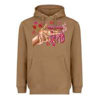 Toasted Coconut Not Today Cupid Heavyweight Hoodie - CowhideDigitalArt