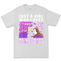 Dove Grey anime cat anime stuff Premium Tee - lanVoArt