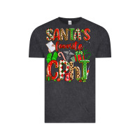 Vintage Black santa's favorite cpht Vintage Tee - texasbilliewilder