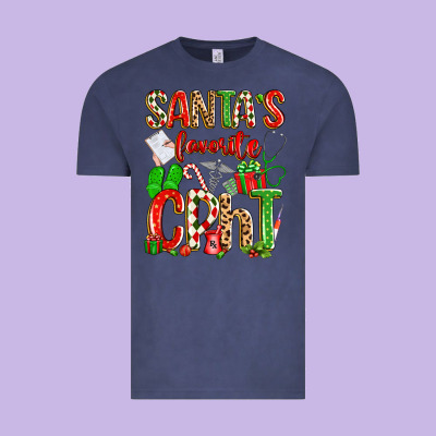 Santa's Favorite Cpht Vintage Tee Designed By Texasbilliewilder