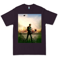 Plum green arrow Premium Tee - lanVoArt