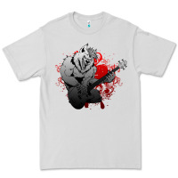 Dove Grey Guitar Player Gift Guitarist Guitar Premium Tee - lanVoArt