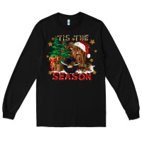 Black tis the season Long Sleeve Tee - CowGirlArtShop