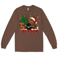 Chestnut tis the season Long Sleeve Tee - CowGirlArtShop