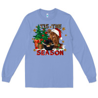 Colony Blue tis the season Long Sleeve Tee - CowGirlArtShop
