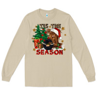 Mushroom tis the season Long Sleeve Tee - CowGirlArtShop