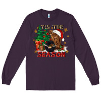 Plum tis the season Long Sleeve Tee - CowGirlArtShop