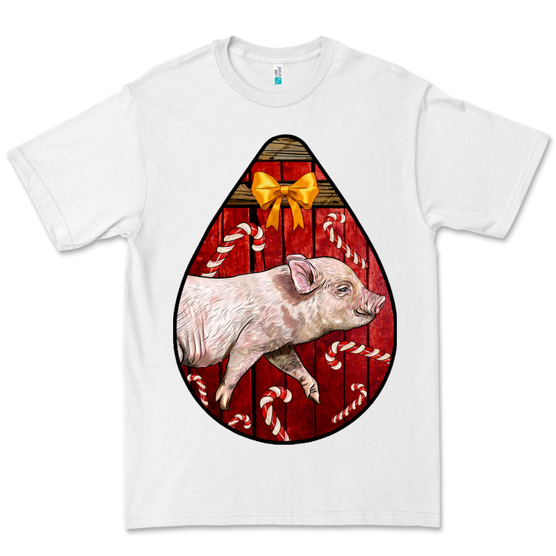 Christmas Pig Premium Tee by LillyAllenDesigns | Teevron