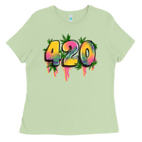 Matcha 420 cannabis Ladies Tee - Artiststas