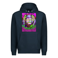 Navy witch vibes air freshener Premium Hoodie - BundleAndBundleShop