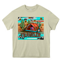 Mossy traveler tumbler Heavy Core Tee - JahusDesignShop