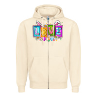 Sandshell Love Easter Zipper Hoodie - CowhideDigitalArt